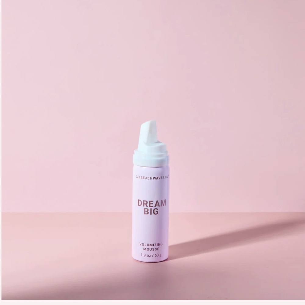 5/$25. BOGO (travel size) The Beachwaver Co. Dream Big Volumizing Mousse 1.3 oz